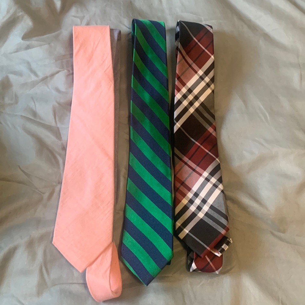 Stafford and Pierre Cardin ties